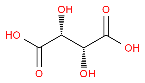 Tartrate standard for IC_Molecular_structure_CAS_87-69-4)