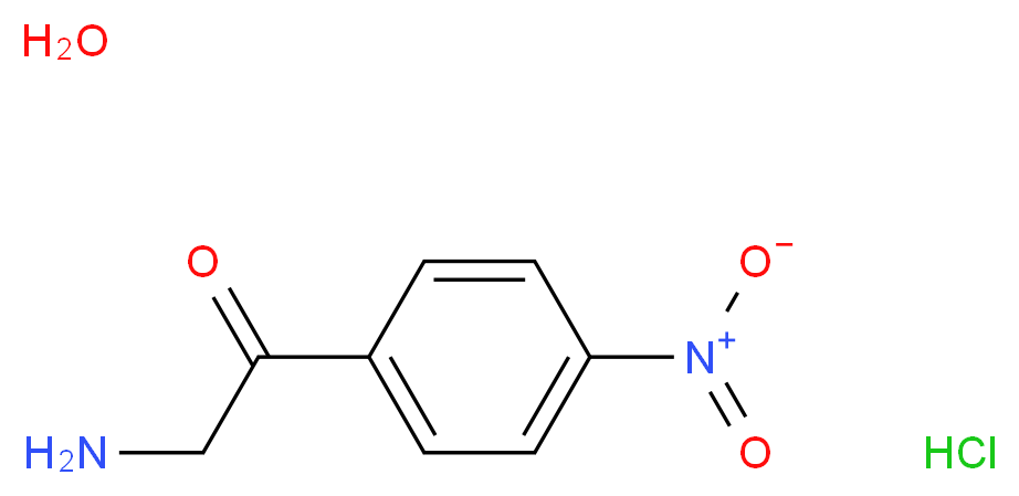 4-Nitrophenacylamine hydrochloride hydrate_Molecular_structure_CAS_4740-22-1)