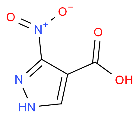 3-nitro-1H-pyrazole-4-carboxylic acid_Molecular_structure_CAS_)