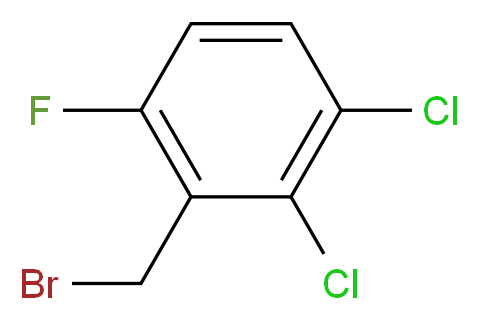 2,3-Dichloro-6-fluorobenzyl bromide_Molecular_structure_CAS_886497-51-4)