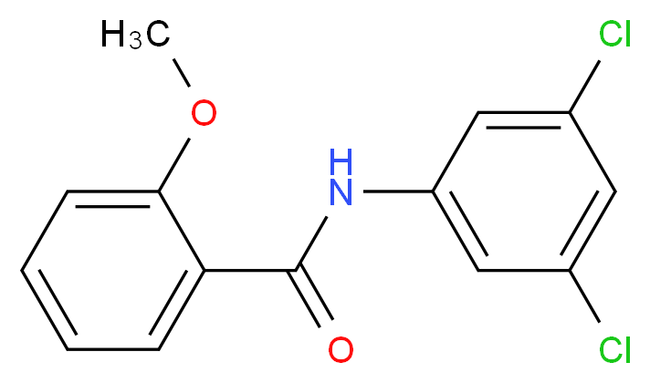 N-(3,5-Dichlorophenyl)-2-methoxybenzamide_Molecular_structure_CAS_449154-05-6)