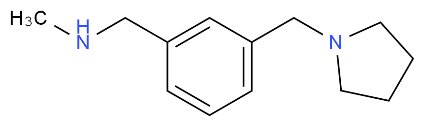 N-Methyl-3-[(pyrrolidin-1-y)lmethyl]benzylamine 90+%_Molecular_structure_CAS_884507-46-4)