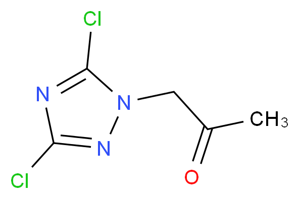 1-(3,5-dichloro-1H-1,2,4-triazol-1-yl)acetone_Molecular_structure_CAS_625401-77-6)