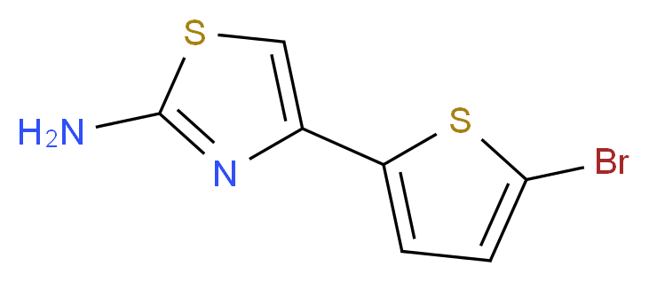 4-(5-Bromothiophen-2-yl)thiazol-2-amine_Molecular_structure_CAS_34801-14-4)