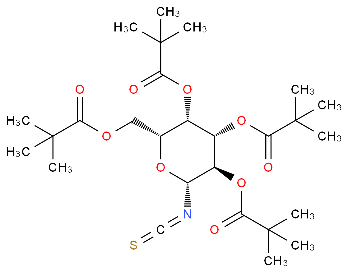 2,3,4,6-Tetra-O-pivaloyl-β-D-galactopyranosyl isothiocyanate_Molecular_structure_CAS_147948-52-5)