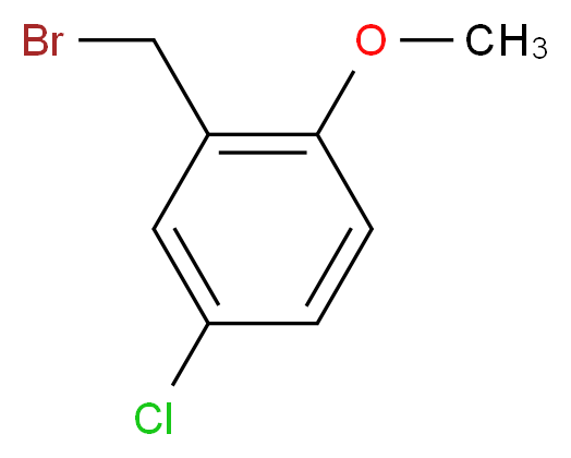 2-(bromomethyl)-4-chloro-1-methoxybenzene_Molecular_structure_CAS_)