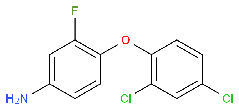 4-(2,4-dichlorophenoxy)-3-fluoroaniline_Molecular_structure_CAS_)