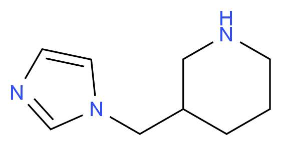 3-(1H-imidazol-1-ylmethyl)piperidine_Molecular_structure_CAS_1185293-78-0)