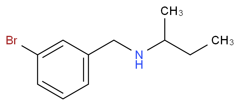 (3-bromobenzyl)sec-butylamine_Molecular_structure_CAS_869949-42-8)