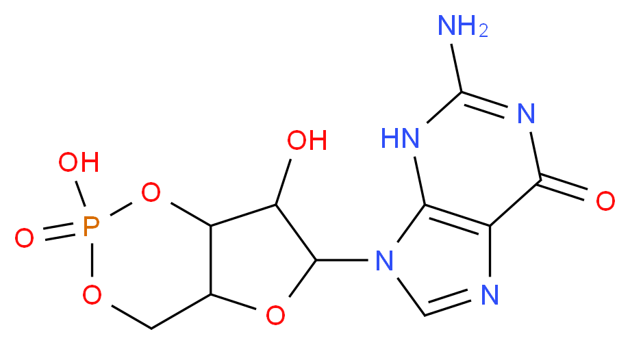 Guanosine 3′,5′-cyclic monophosphate_Molecular_structure_CAS_7665-99-8)