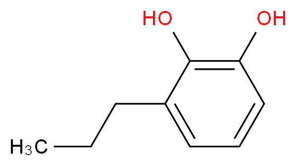 3-Propylbenzene-1,2-diol_Molecular_structure_CAS_2896-63-1)