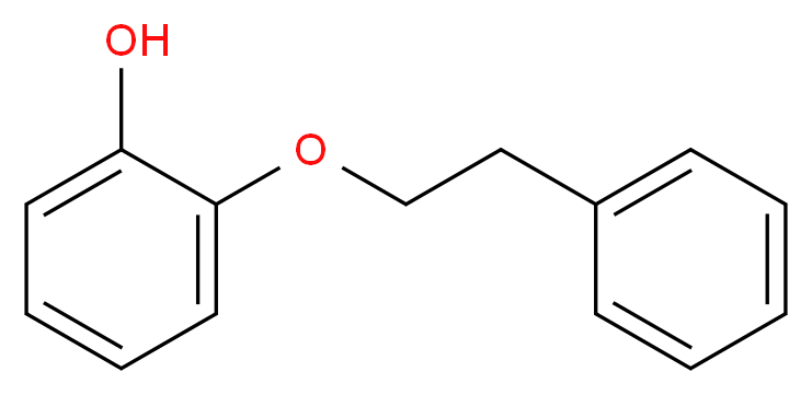 2-(2-phenylethoxy)phenol_Molecular_structure_CAS_33130-24-4)