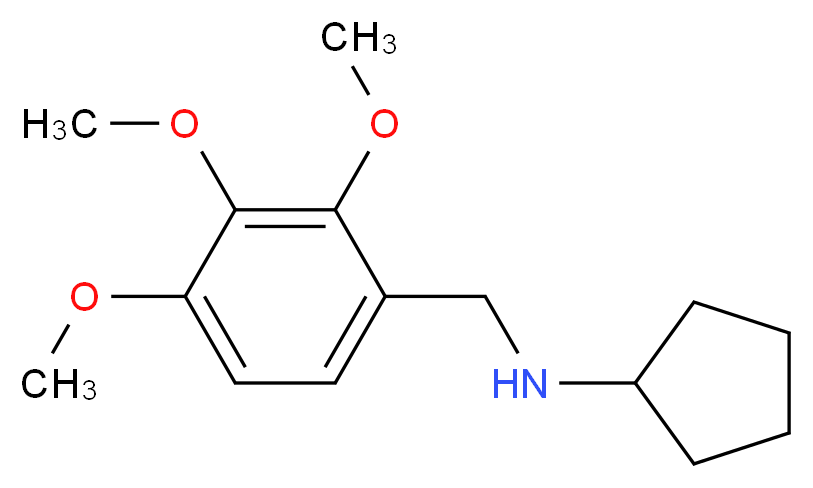 N-(2,3,4-trimethoxybenzyl)cyclopentanamine_Molecular_structure_CAS_418788-93-9)