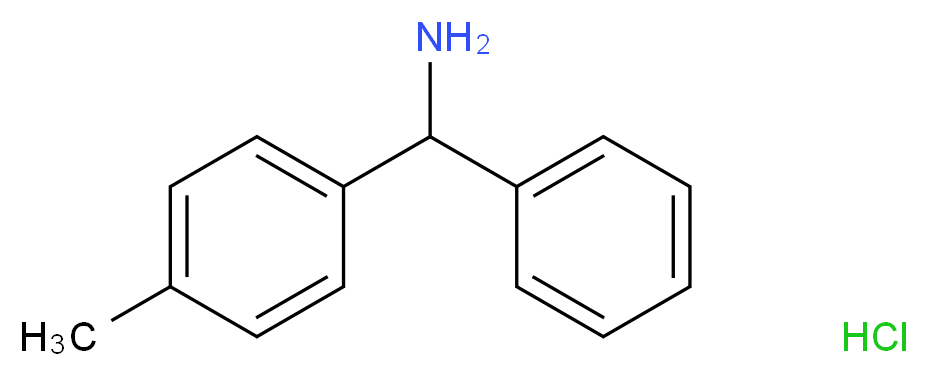 (4-methylphenyl)(phenyl)methanamine hydrochloride_Molecular_structure_CAS_)