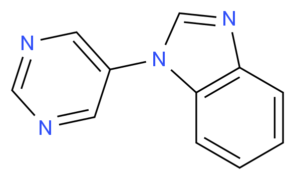 1-pyrimidin-5-yl-1H-benzimidazole_Molecular_structure_CAS_)