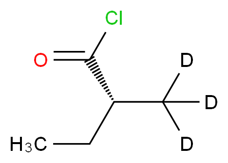 (S)-2-Methyl-d3-butanoyl Chloride_Molecular_structure_CAS_1217722-29-6)