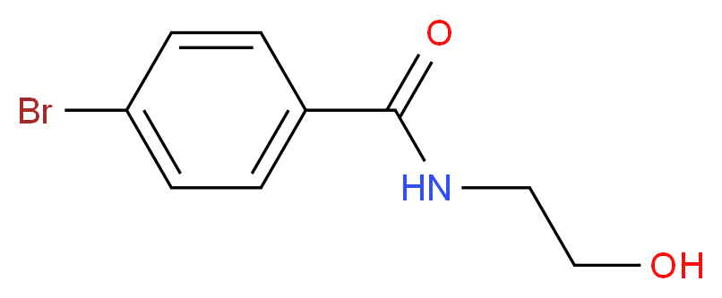 4-Bromo-N-(2-hydroxyethyl)benzenecarboxamide_Molecular_structure_CAS_57728-67-3)