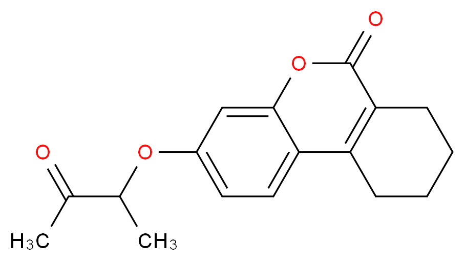 3-(1-methyl-2-oxopropoxy)-7,8,9,10-tetrahydro-6H-benzo[c]chromen-6-one_Molecular_structure_CAS_307549-77-5)