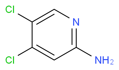 4,5-dichloropyridin-2-amine_Molecular_structure_CAS_)
