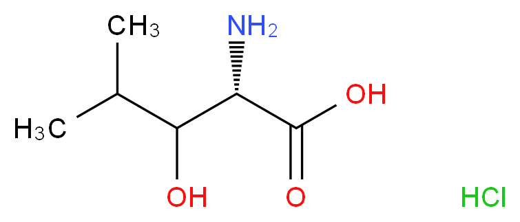 (2S,3S)-(2S,3R)-2-Amino-3-hydroxy-4-methylpentanoic Acid Hydrochloride Salt_Molecular_structure_CAS_5817-22-1)