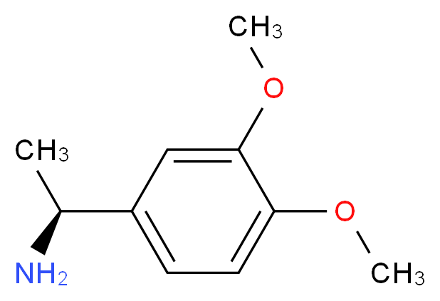 (1S)-1-(3,4-dimethoxyphenyl)ethan-1-amine_Molecular_structure_CAS_)