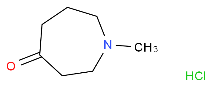 1-Methylazepan-4-one hydrochloride_Molecular_structure_CAS_19869-42-2)