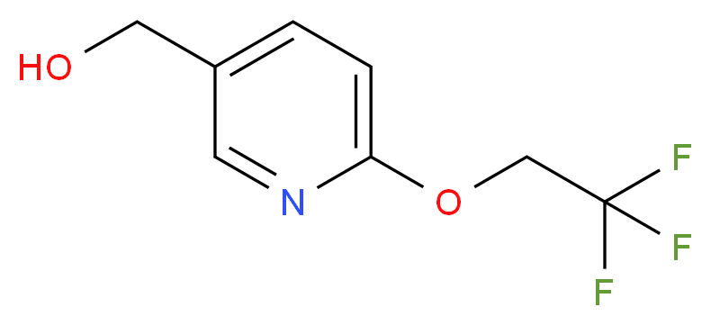 (6-(2,2,2-Trifluoroethoxy)pyridin-3-yl)methanol_Molecular_structure_CAS_159981-20-1)
