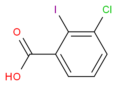 3-Chloro-2-iodobenzoic acid_Molecular_structure_CAS_123278-03-5)
