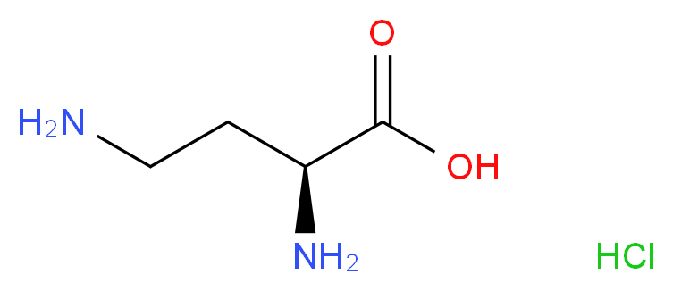 L-2,4-Diaminobutyric acid monohydrochloride_Molecular_structure_CAS_1482-98-0)