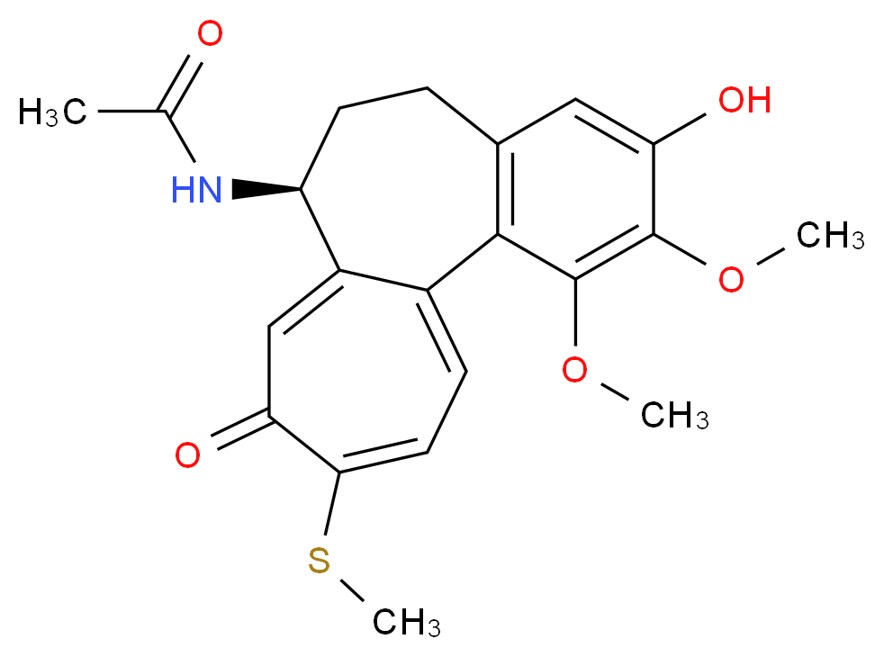 3-Demethyl Thiocolchicine_Molecular_structure_CAS_87424-25-7)