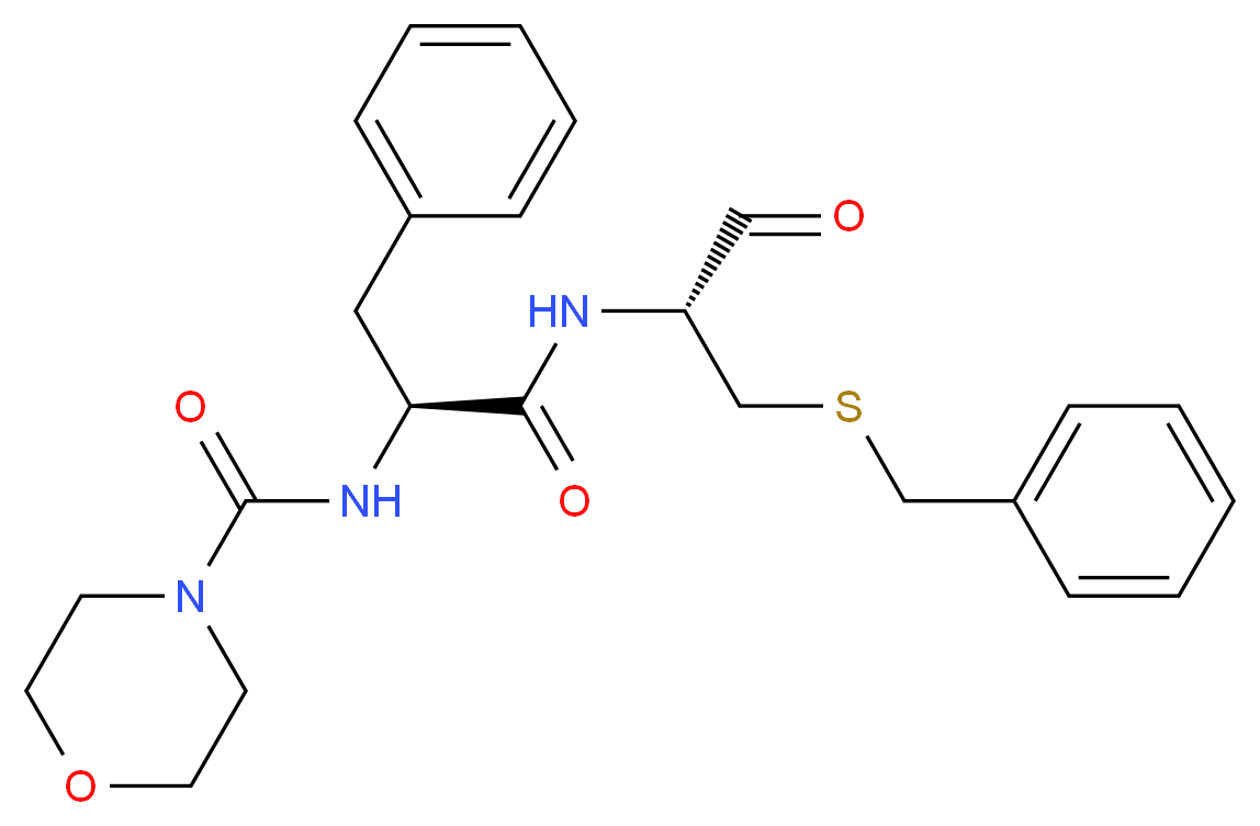 Morpholine-4-Carboxylic Acid [1-(2-Benzylsulfanyl-1-Formyl-Ethylcarbamoyl)-2-Phenyl-Ethyl]-Amide_Molecular_structure_CAS_)