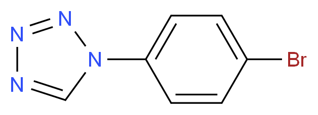 1-(4-bromophenyl)-1H-tetrazole_Molecular_structure_CAS_57058-01-2)