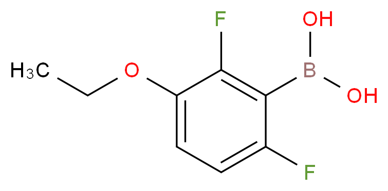 2,6-Difluoro-3-ethoxybenzeneboronic acid 98%_Molecular_structure_CAS_849062-00-6)