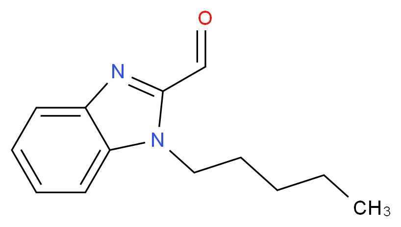 1-Pentyl-1H-benzimidazole-2-carbaldehyde_Molecular_structure_CAS_610275-04-2)