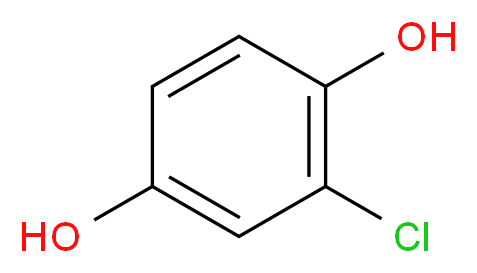 2-Chlorobenzene-1,4-diol_Molecular_structure_CAS_615-67-8)