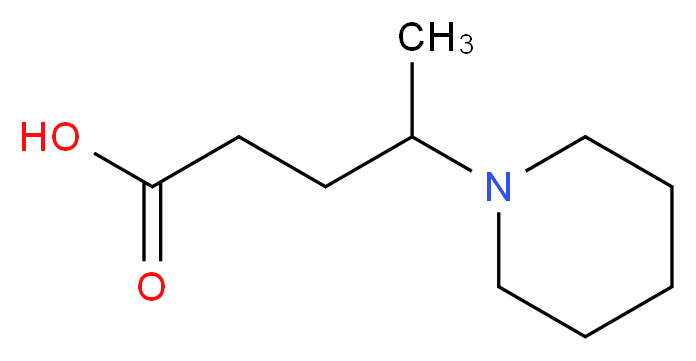 4-(1-piperidinyl)pentanoic acid_Molecular_structure_CAS_805181-60-6)