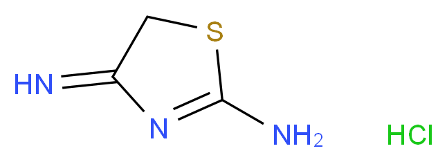 2-Amino-4-imino-2-thiazoline hydrochloride_Molecular_structure_CAS_36518-76-0)