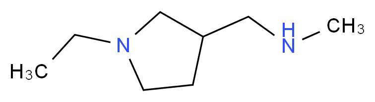 1-(1-ethylpyrrolidin-3-yl)-N-methylmethanamine_Molecular_structure_CAS_884504-74-9)