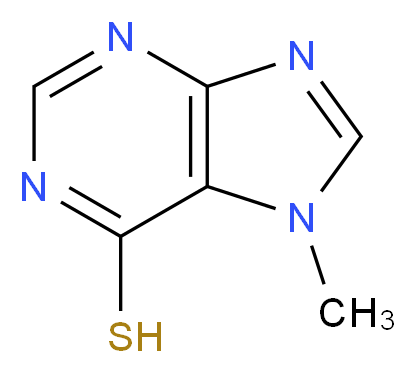 7-METHYL-6-MERCAPTOPURINE_Molecular_structure_CAS_3324-79-6)