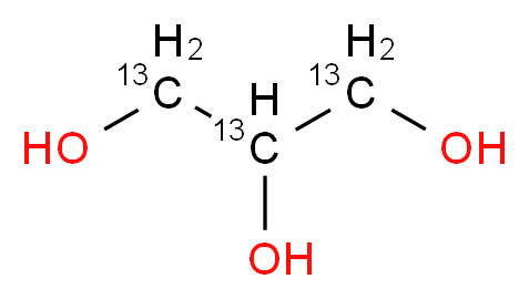Glycerol-13C3_Molecular_structure_CAS_63346-81-6)