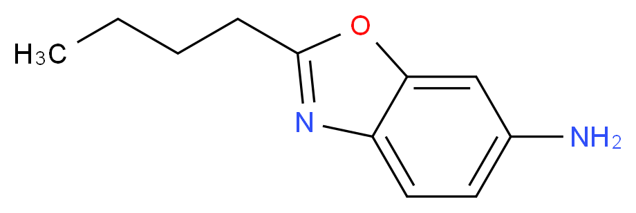 2-Butyl-1,3-benzoxazol-6-amine_Molecular_structure_CAS_)