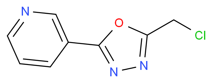 3-[5-(Chloromethyl)-1,3,4-oxadiazol-2-yl]pyridine_Molecular_structure_CAS_677347-79-4)