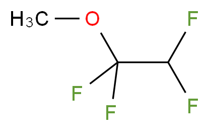 Methyl 2H-tetrafluoroethyl ether 98%_Molecular_structure_CAS_425-88-7)