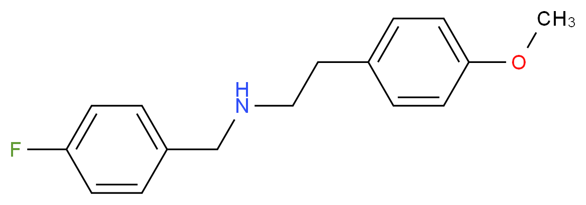 (4-fluorobenzyl)[2-(4-methoxyphenyl)ethyl]amine_Molecular_structure_CAS_418782-68-0)