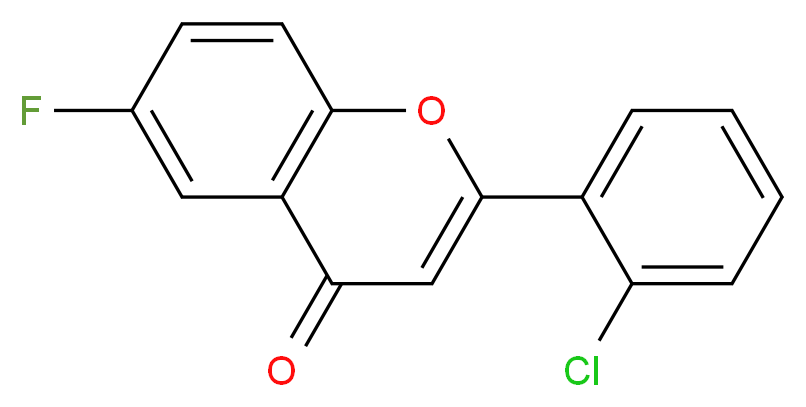 2'-Chloro-6-fluoroflavone_Molecular_structure_CAS_)