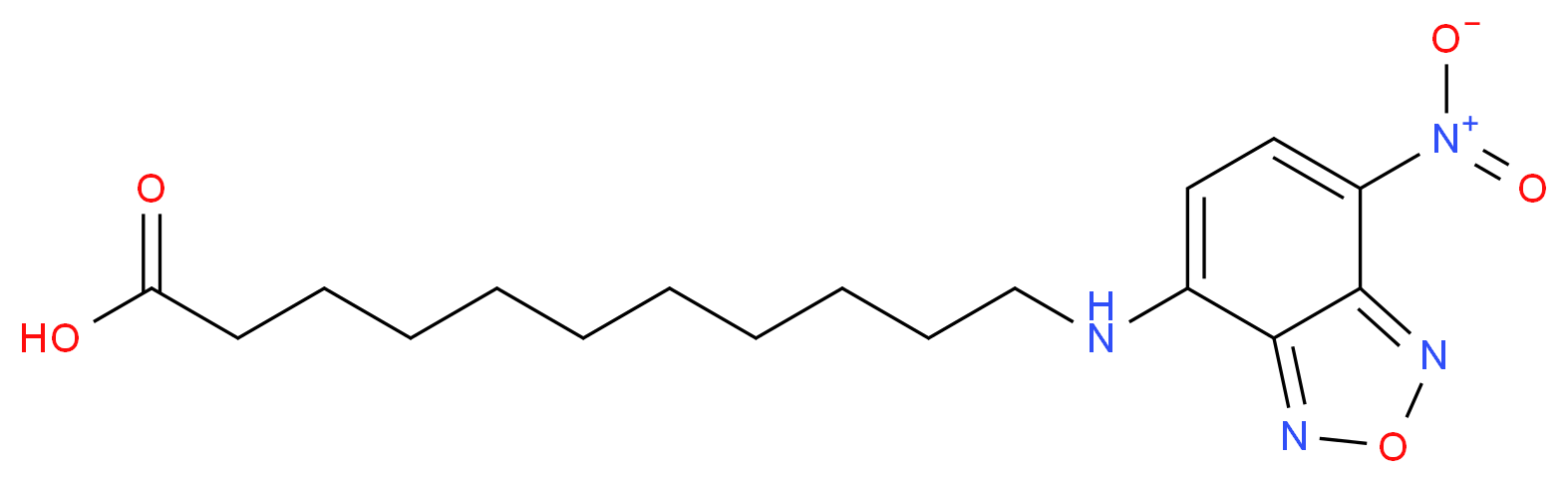 11-(7-Nitrobenzofurazan-4-ylamino)undecanoic acid_Molecular_structure_CAS_351002-77-2)