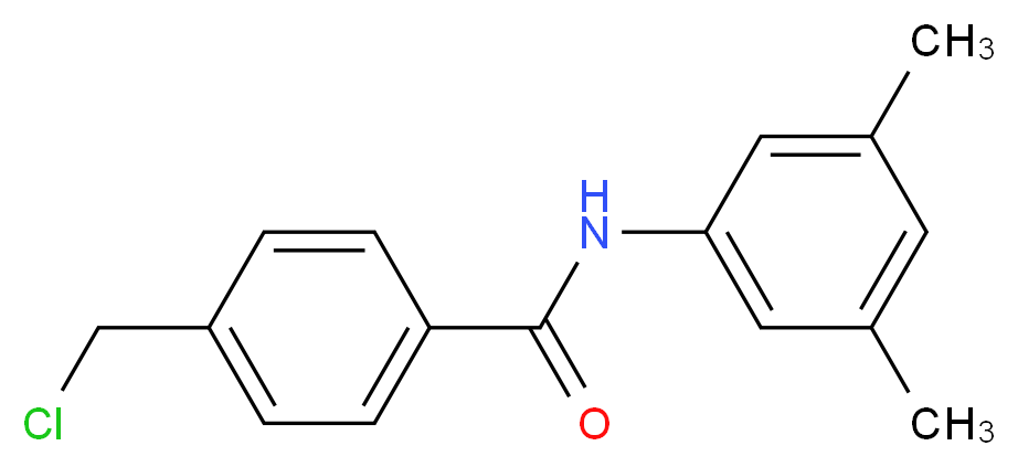 4-Chloromethyl-N-(3,5-dimethylphenyl)benzamide_Molecular_structure_CAS_)