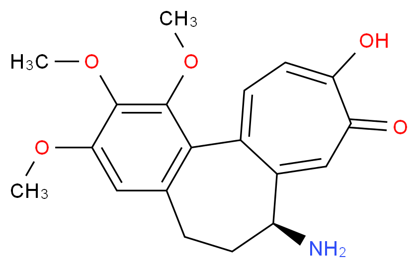 N-Deacetyl Colchiceine_Molecular_structure_CAS_3482-37-9)