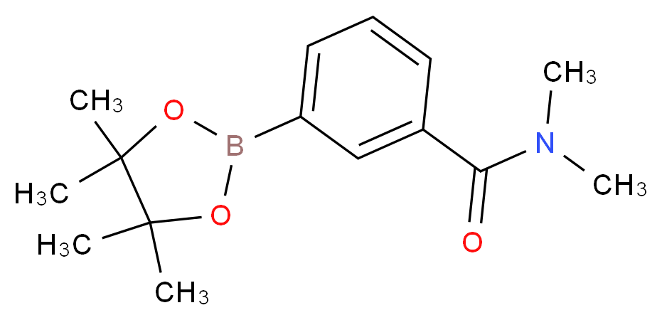 3-(Dimethylcarbamoyl)benzeneboronic acid, pinacol ester_Molecular_structure_CAS_832114-07-5)