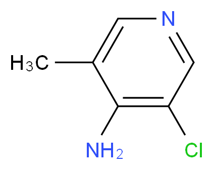 3-Chloro-5-methylpyridin-4-amine_Molecular_structure_CAS_97944-42-8)